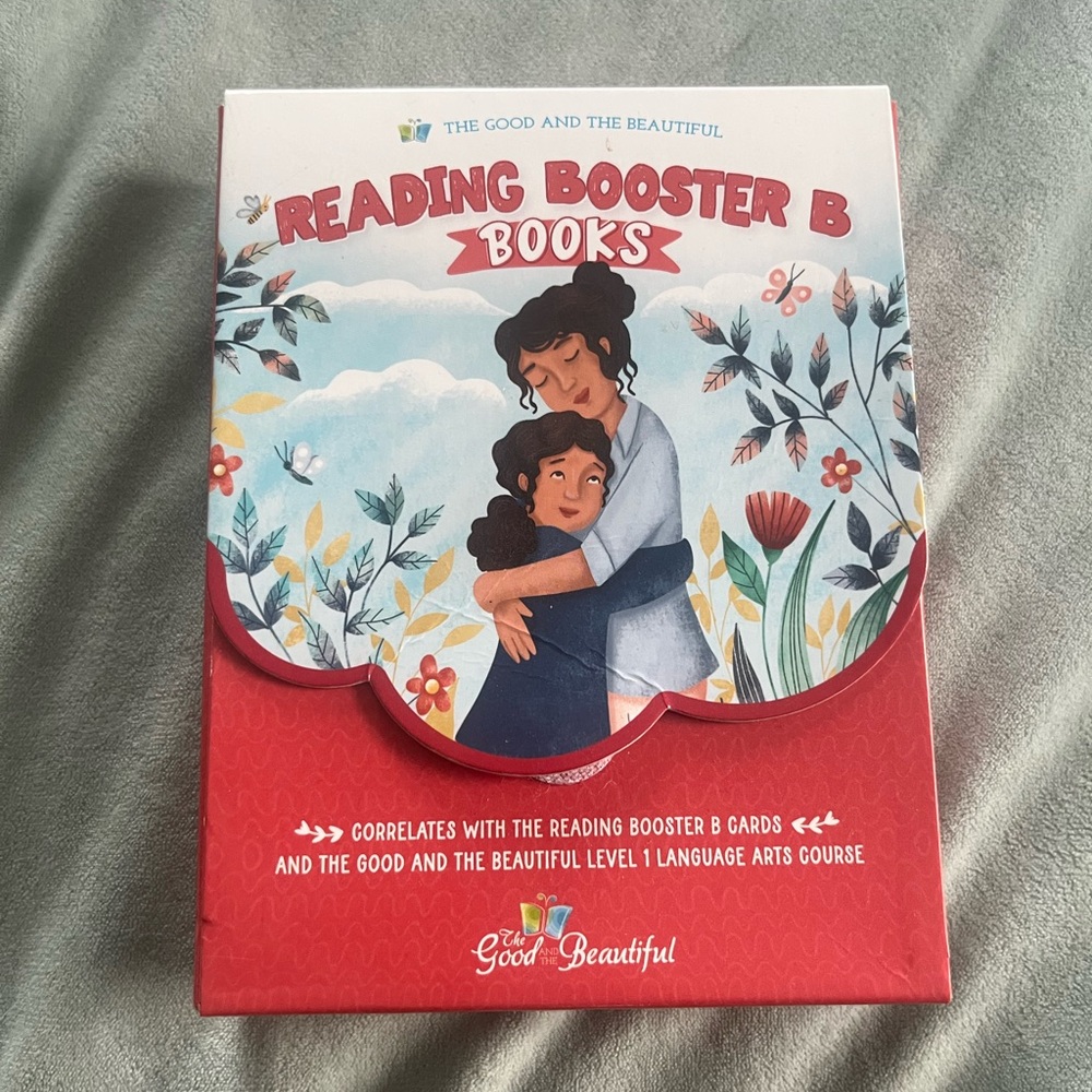 The Good and the Beautiful Reading Booster B Books - Vibrant Red